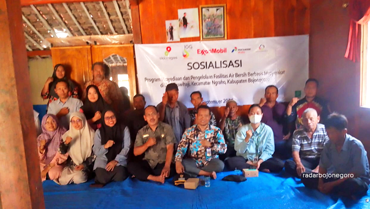 Kolaborasi Mencari Solusi Kekeringan di Desa Luwihaji. (IST/RADAR BOJONEGORO)