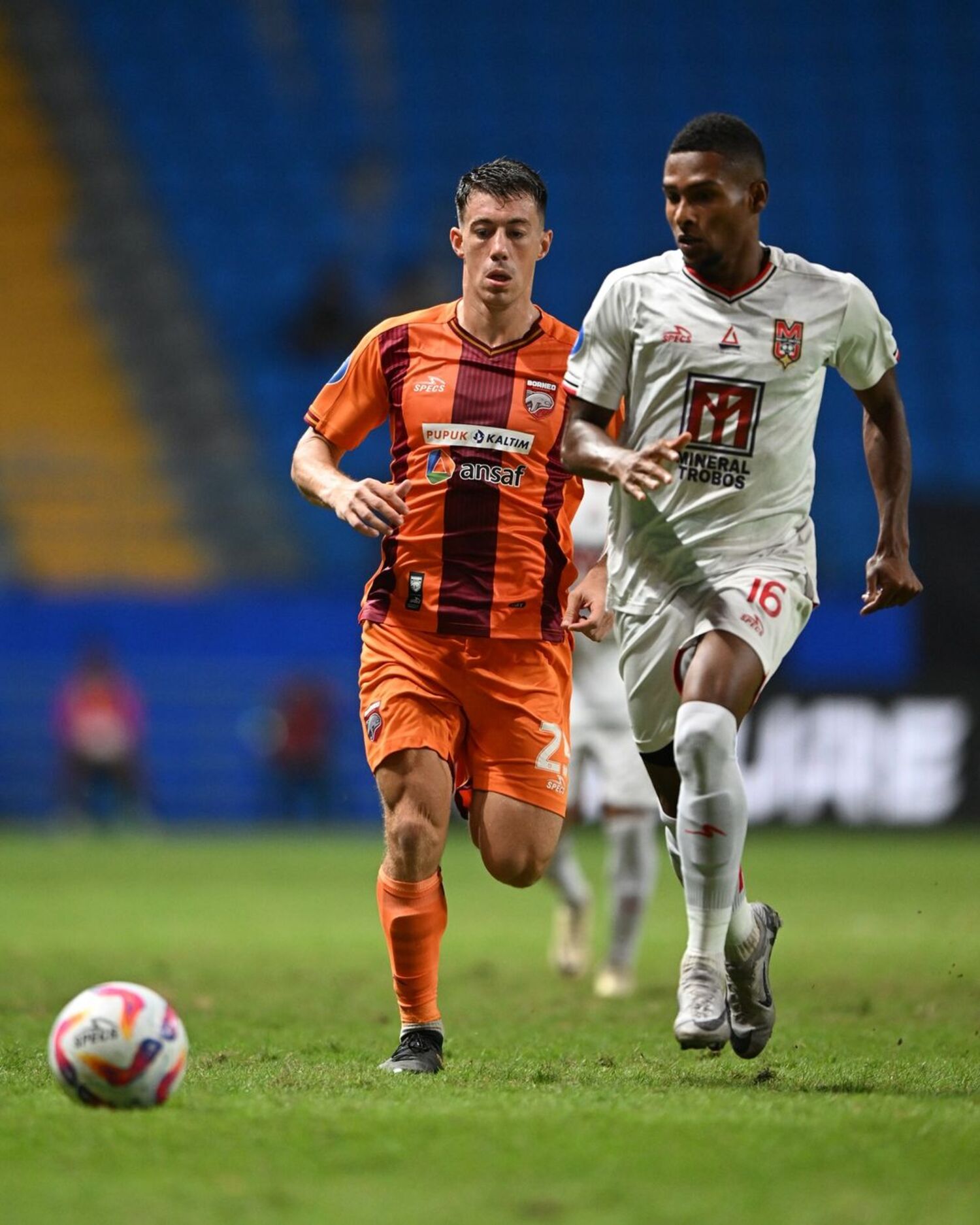 Borneo FC Vs Malut United.