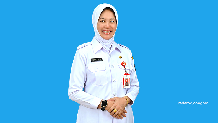 Bu Nurul Azizah Sekda Perempuan Yang Merakyat. (IST/RADAR BOJONEGORO)