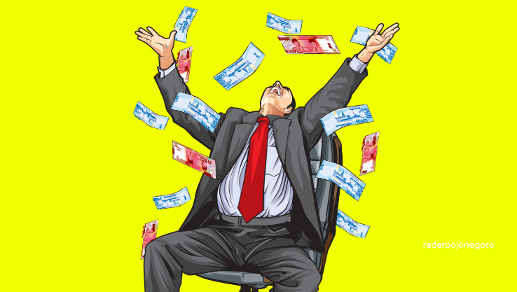Ilustrasi korupsi. (IST/RADAR BOJONEGORO)