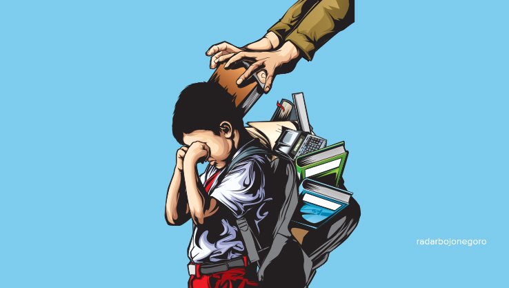 Ilustrasi Siswa. (IST/RADAR BOJONEGORO)
