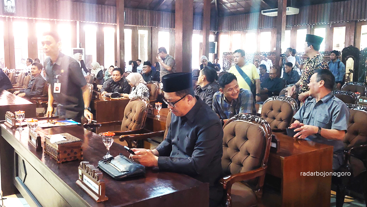 BELUM TERBENTUK: AKD DPRD Blora saat ini belum terbentuk. (M. LUKMAN HAKIM/ RADAR BOJONEGORO)