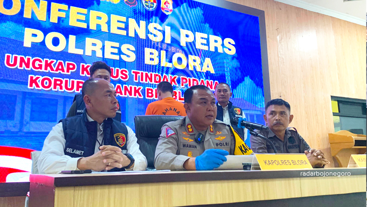 OKNUM MANTRI BRI: Pria berinisial STW membawa lari uang nasabah senilai total Rp 403 juta yang digunakan untuk main judi online jenis slot. (RAHUL OSCARRA DUTA/RADAR BOJONEGORO)