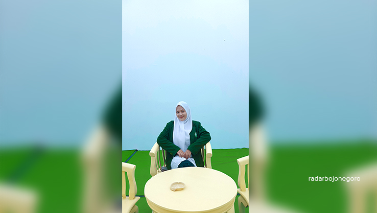 Rizka Rayhania Kumaidi. (IST/RADAR BOJONEGORO)