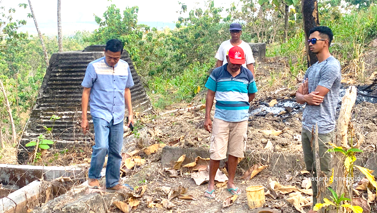SUMUR TUA: Lokasi sumur minyak tua di Lapangan Semanggi turut Kecamatan Jepon akan diaktifkan lagi.