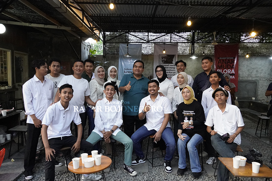 GAET: Kalangan muda Blora dijanjikan paslon nomor urut 01 Asri meliputi pemberdayaa, pelatihan keterampilan, dan lapangan kerja. (ISTIMEWA/RADAR BOJONEGORO)