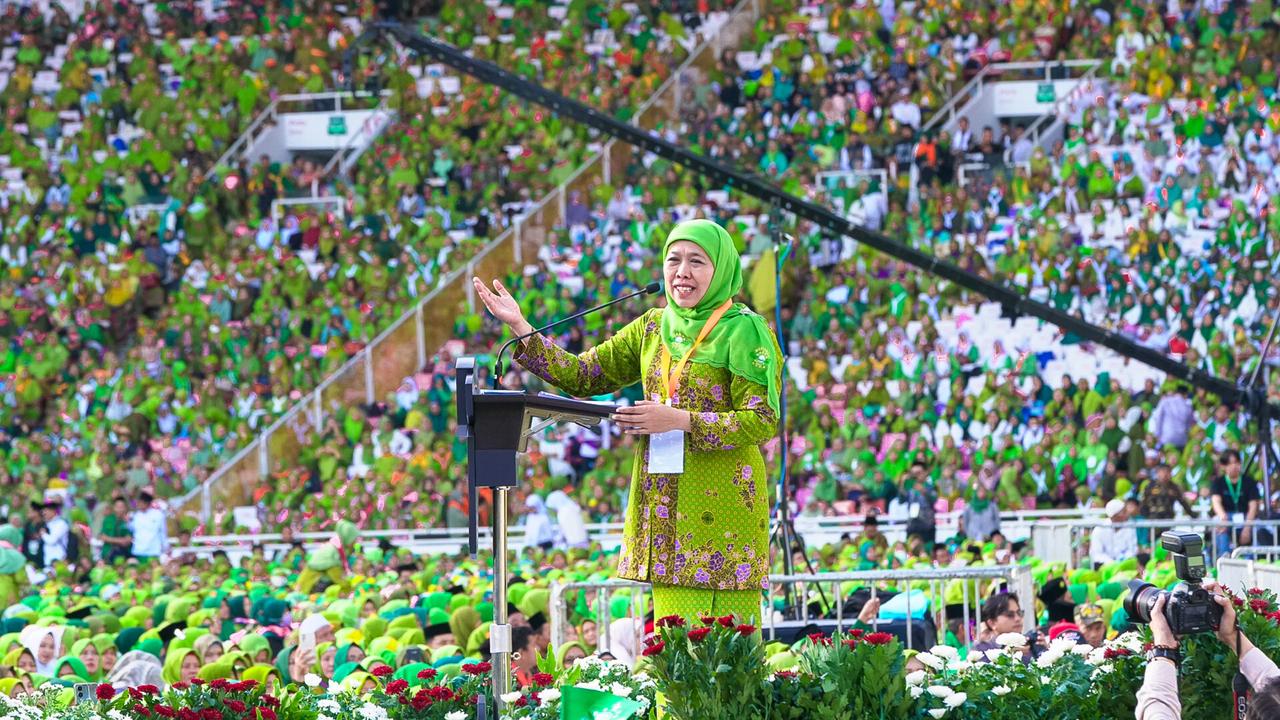 PEREMPUAN BERPENGARUH: Khofifah Indar Parawansa dinobatkan sebagai 500 muslim berpengruh dunia.
