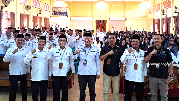 DJAGA NETRALITAS: ASN Kemenag berkomitmen menjaga netralitas Pilkada 2024. (EWI SAFITRI/RADAR BOJONEGORO)