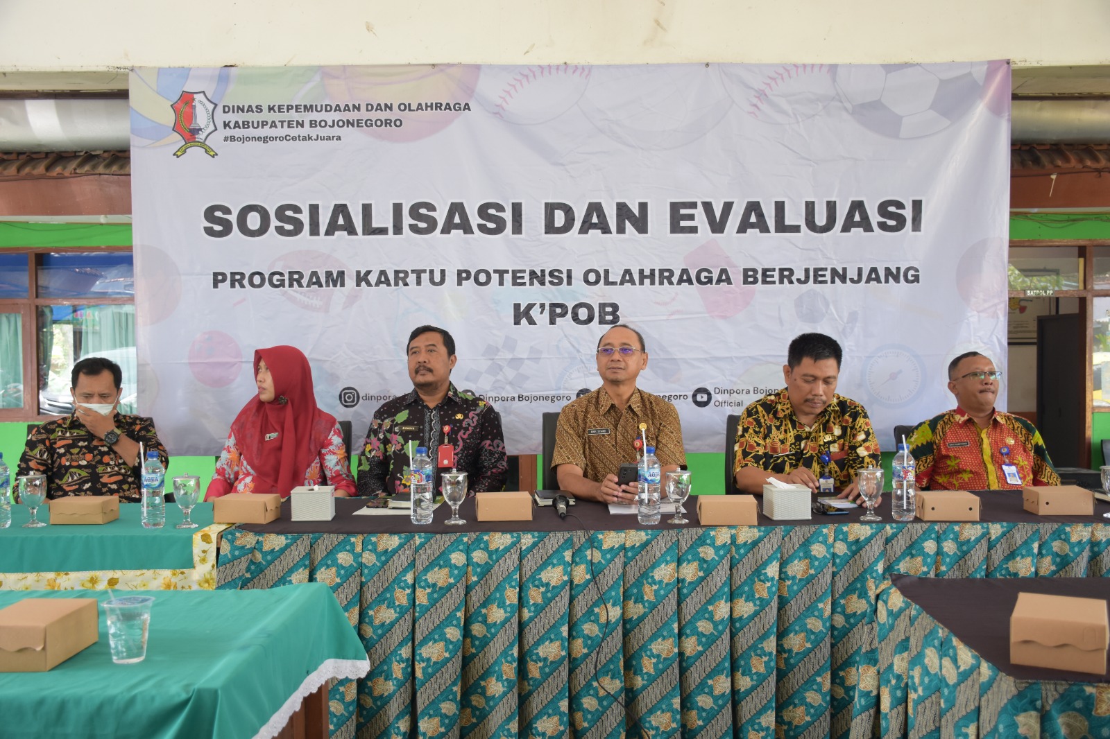 Melalui sosialisasi dan pendaftaran program KPOB, banyak atlet muda yang dapat didukung secara finansial oleh Dinpora Bojongegoro (Dok. Dinpora Bojonegoro)