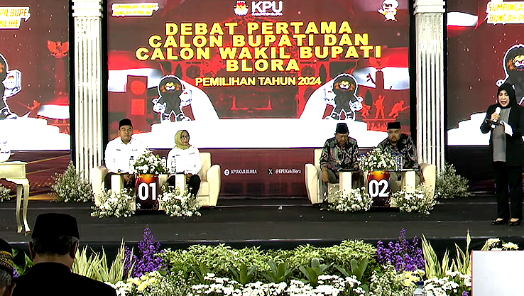 Debat Publik petama Pilkada Blora