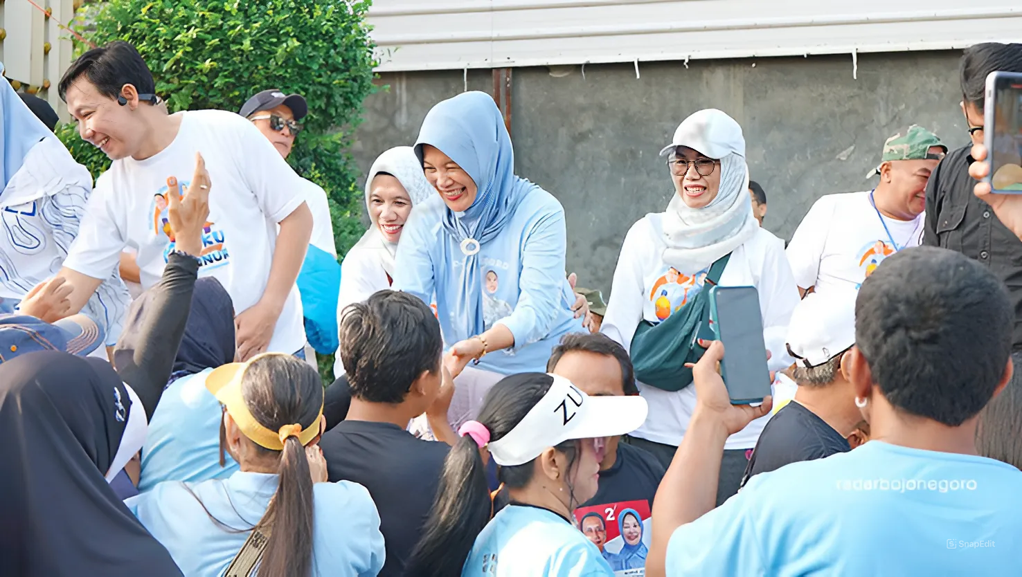 Dukungan untuk Wahono-Nurul Mengalir Deras.
