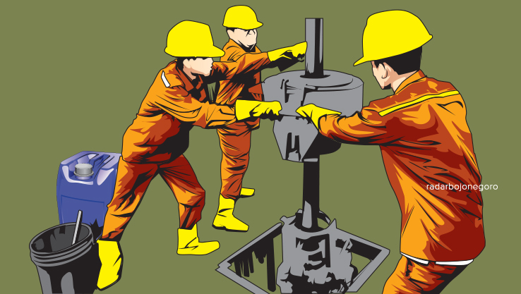 Pemanfaatan potensi gas bumi di Blora ditengarai belum maksimal. (Ainur Ochiem/ Radar Bojonegoro)