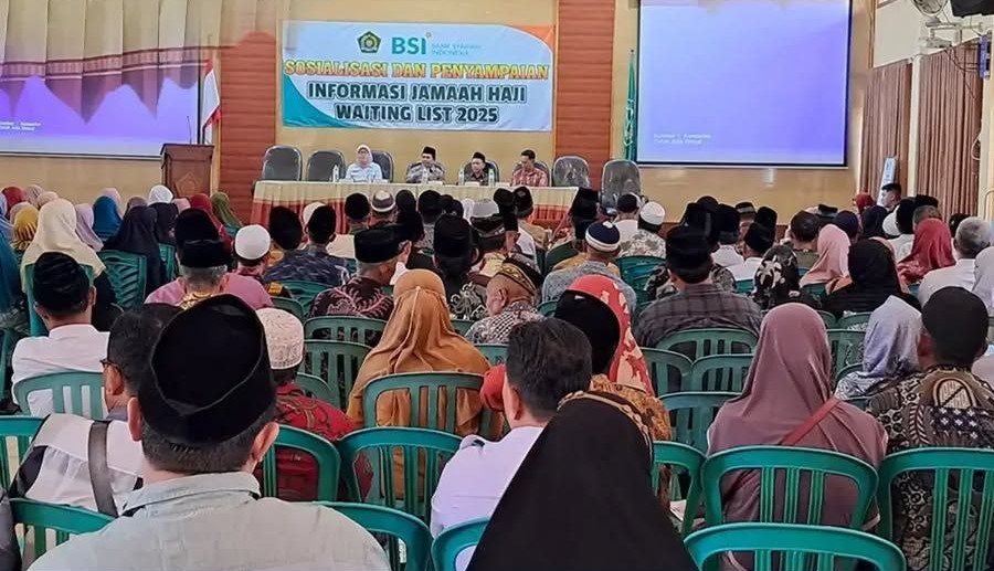 CALON JEMAAH HAJI: Kemenag berikan sosialisasi kepada para CJH yang akan berangkat pada 2025.