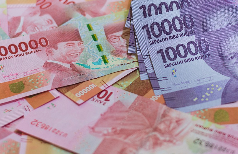 Ilustrasi foto uang pecahan.