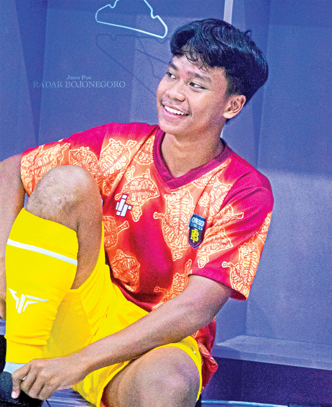 PRODUKTIF: Muhammad Rafif Maulana, pemain BFC mencetak 5 gol di enam pertandingan. (ISTIMEWA/RADAR BOJONEGORO)