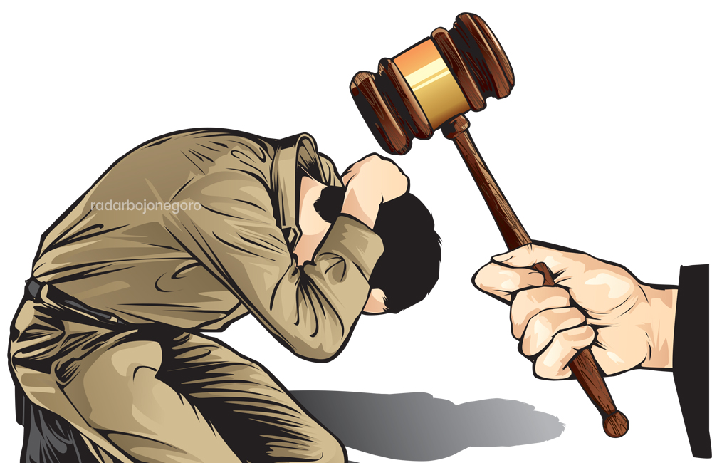Ilustrasi ASN dan Hukum.
