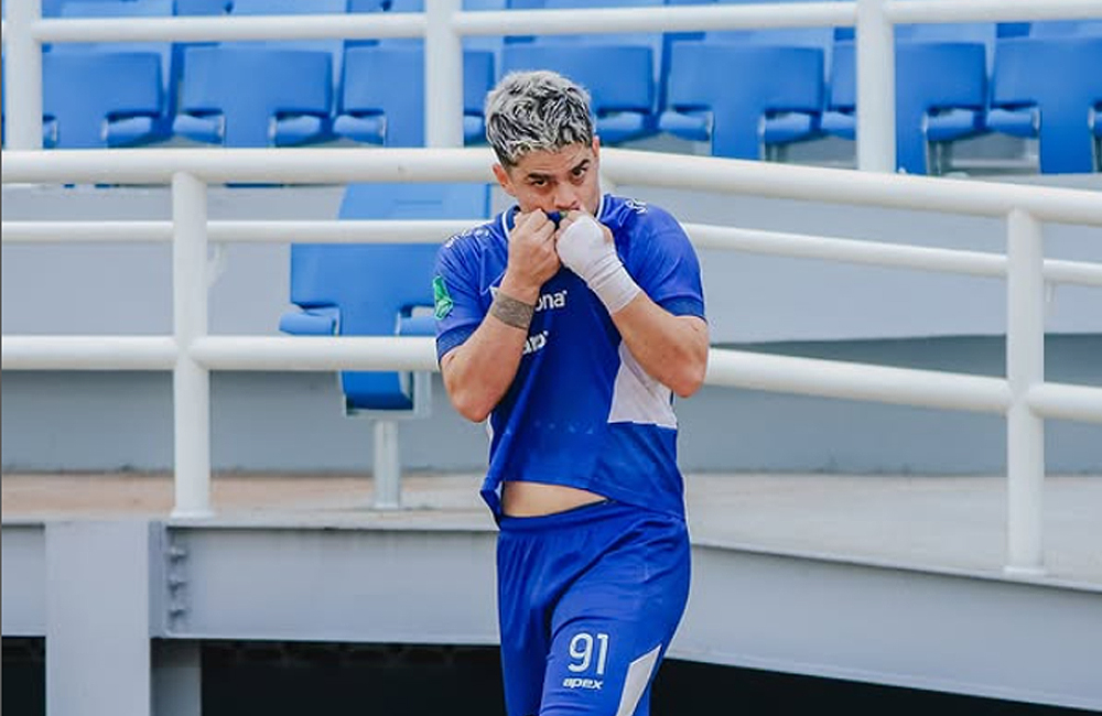 Rafinha, ujung tombak PSIM Yogyakarta tampil ganas di liga 2 musim ini. Sudah mengoleksi 19 gol dari 21 penampilan.