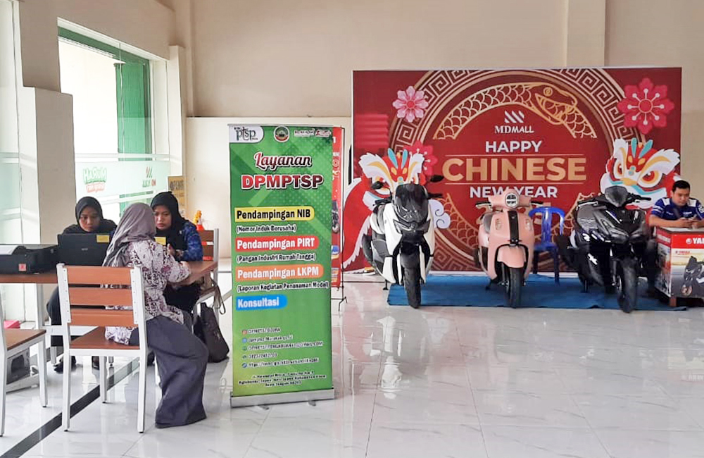 LAYANAN PERIZINAN: DPMPTSP Blora buka Sembilan lokasi pendaftaran nomor induk berusaha (NIB) bagi para pelaku UMKM.
