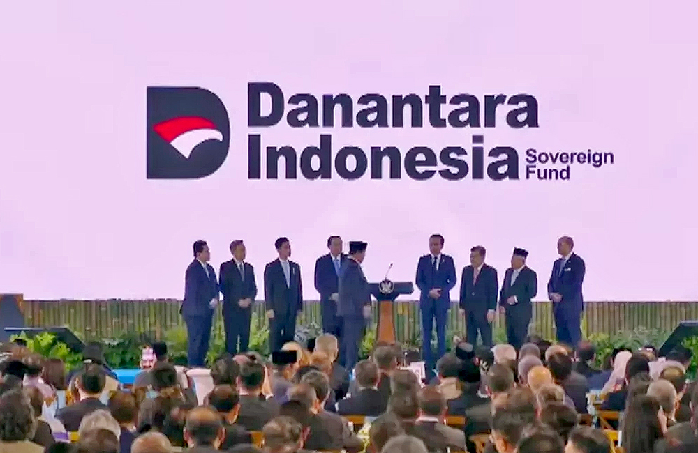 Peluncuran Danantara.