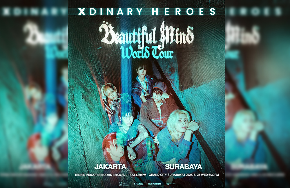 Xdinary Heroes akan menggelar konser yang bertajuk Beautiful Mind World Tour 2025 di Jakarta dan Surabaya
