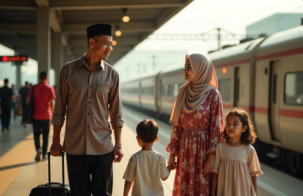 meskipun menghadapi berbagai tantangan dalam perjalanan, mudik tetap menjadi bagian tak terpisahkan dari kehidupan masyarakat Indonesia setiap tahunnya