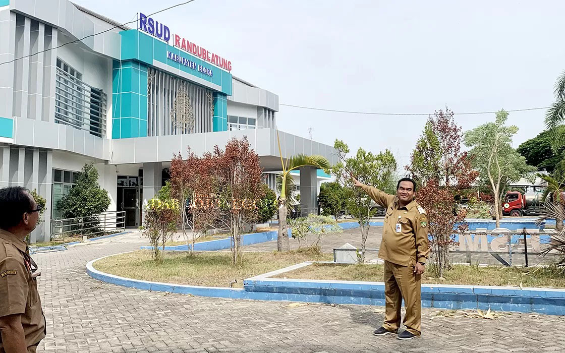 RUMAH SAKIT: RSUD Samin Surosentiko yang berlokasi di Desa/Kecamatan Randublatung telah diresmikan tahun lalu. (RAHUL OSCARRA DUTA/RADAR BOJONEGORO)
