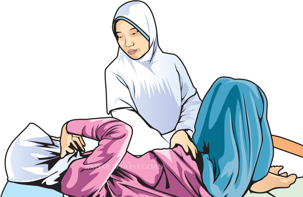 Ilustrasi kesehatan Ibu.