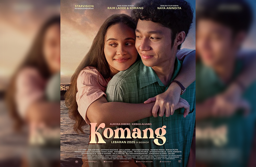 Komang, film yang diadaptasi dari lagu,  menembus angka 2 juta penonton pada Senin, 14 April 2025.