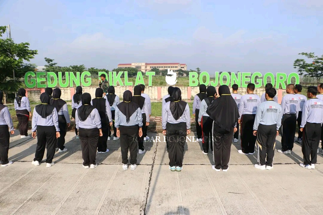 DIBUAT DIKLAT: Gedung Pusdiklat dibuat lokasi diklat BKPP untuk peningkatan SDM ASN di lingkup Pemkab Bojonegoro. (DHANI WAHYU ALFIANSYAH/RADAR BOJONEGORO)