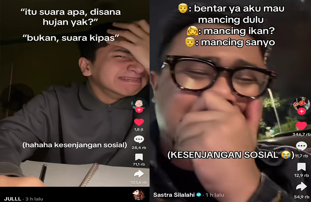 potret tren kesenjangan sosial di Tiktok