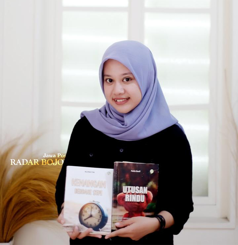 PENULIS: Fatin Liana telah menulis delapan buku. (ISTIMEWA/RADAR BOJONEGORO)