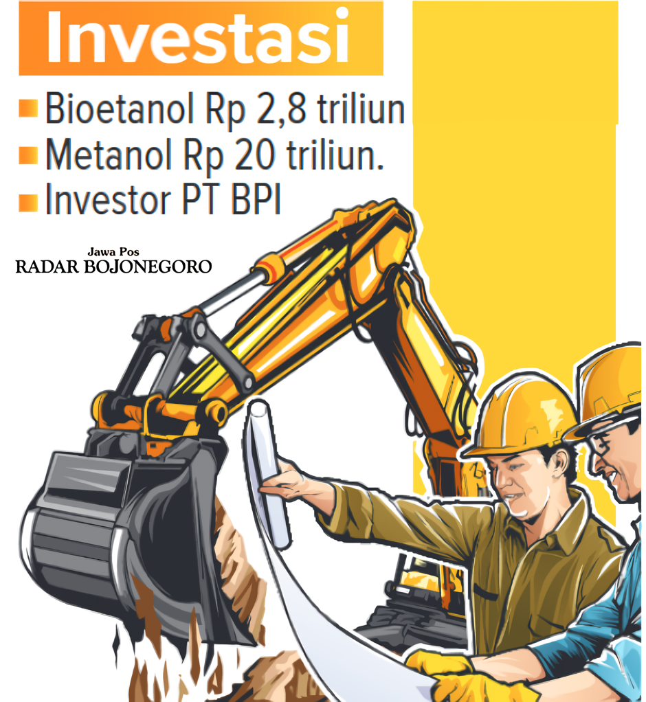 Infografis Investasi Pabrik Bioetanol-Metanol (AINUR OCHIEM/RADAR BOJONEGORO)