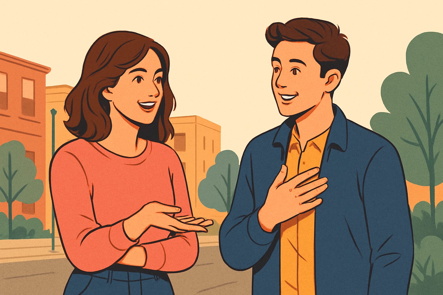 Ilustrasi bagaimana cara lelaki memandang perempuan yang menarik baginya.