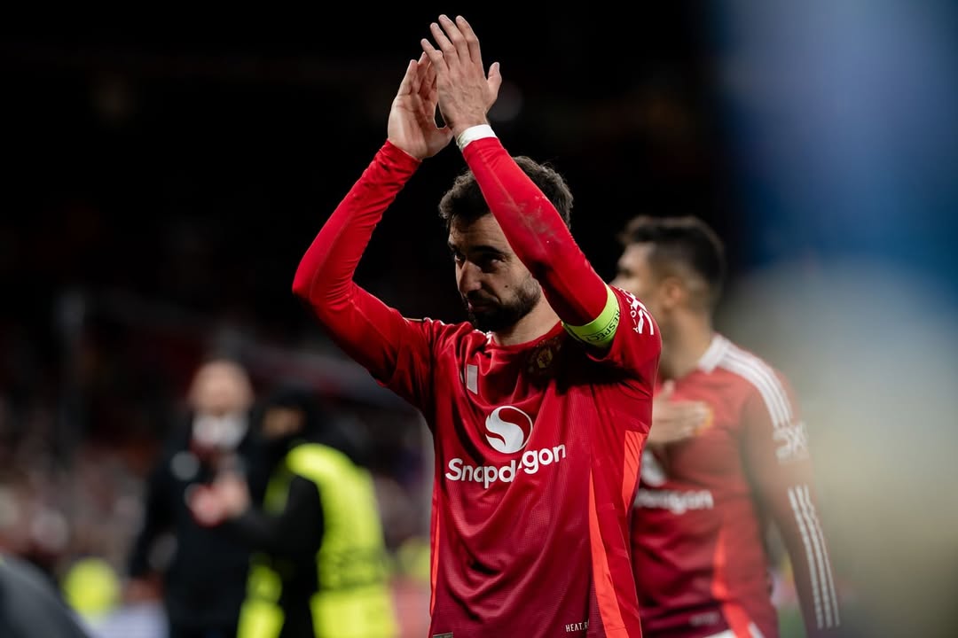 Kapten Manchaster United, Bruno Fernandes.