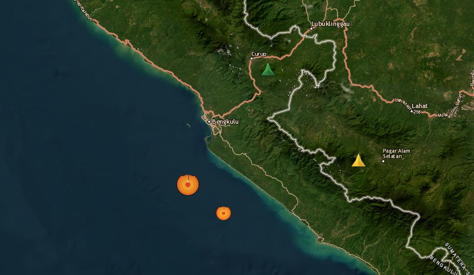 Infografis Pusat Gempa Bengkulu (Dok. MAGMA Indonesia)