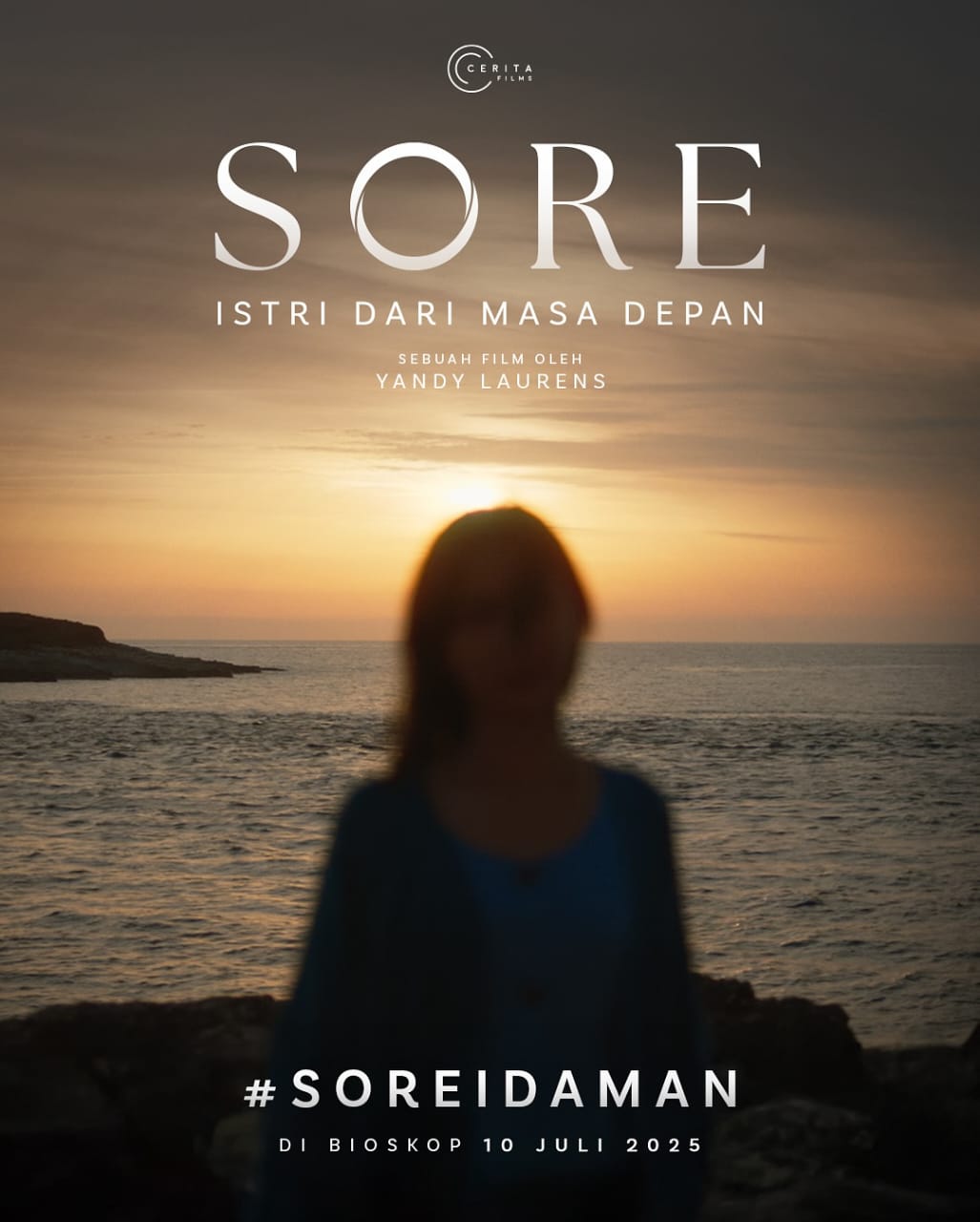 Film Sore Istri Dari Masa Depan akan tayang 10 Juli mendatang.