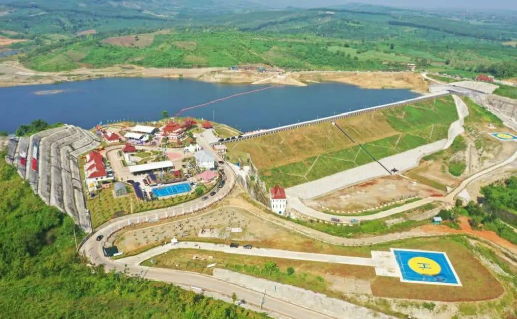 BENDUNGAN: Bendungan Randugunting akan mengairi wilayah Kabupaten Blora, Pati, dan Rembang.