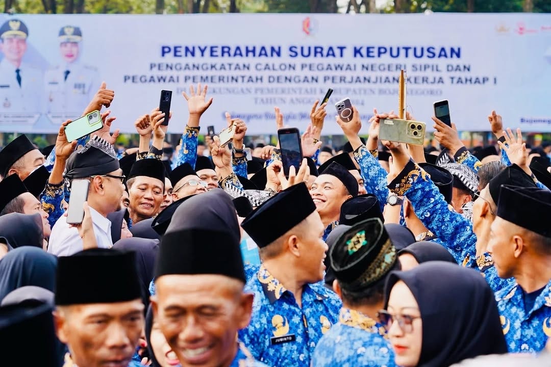 TERIMA GAJI 13: ASN di lingkup Pemkab Bojonegoro siap menerima gaji 13. BPKAD sudah menyiapkan anggaran Rp 58 miliar.