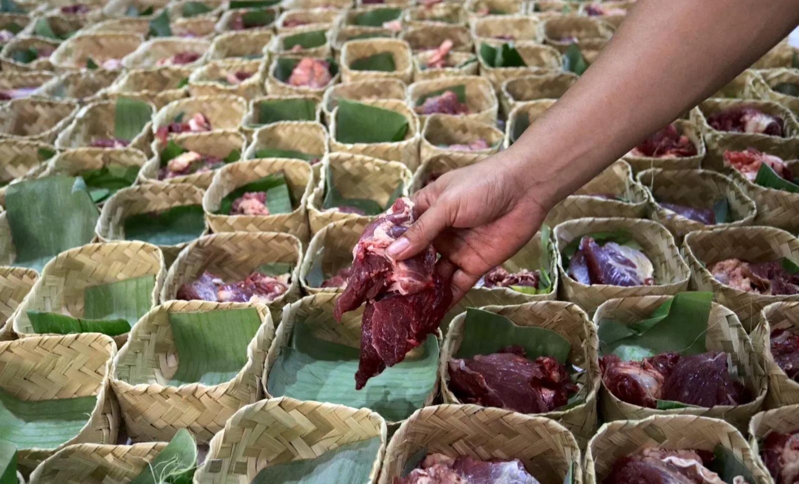 Daging kurban.
