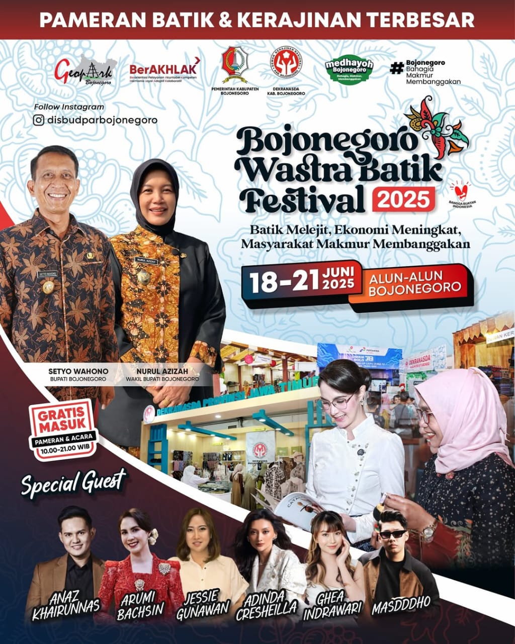 BATIK: Wastra batik bakal dimeriahkan dengan berbagai hiburan
