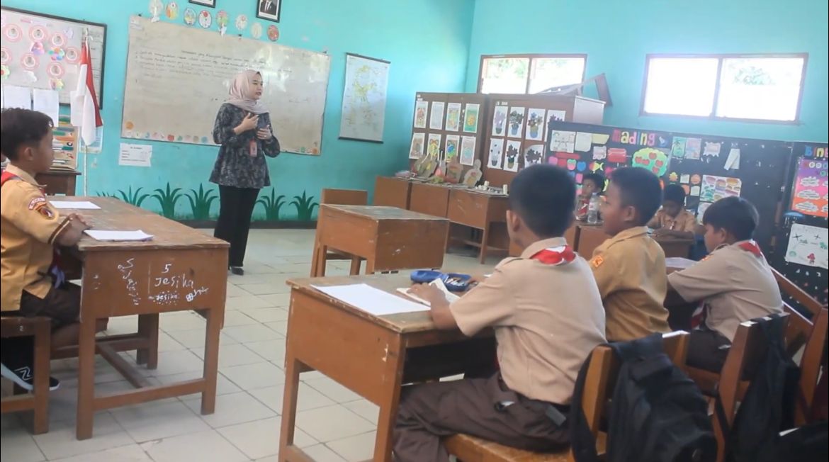BELUM DAPAT SISWA BARU: SDN 1 Patalan Blora Kota ini belum mendapatkan siswa baru.