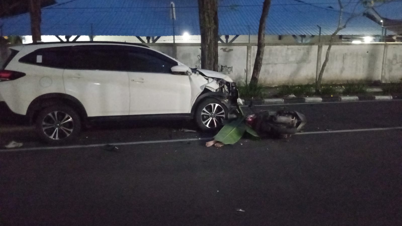 LAKA: Kecelakaan lalu-lintas di Jalan Jaksa Agung Suprapto, Rabu (18/6).