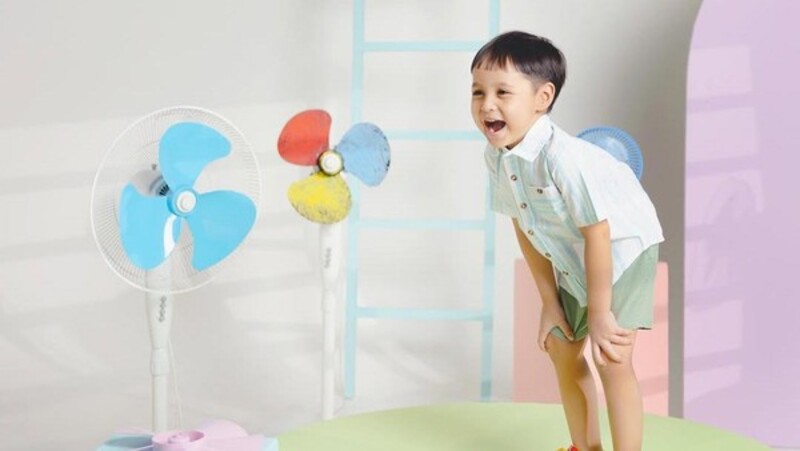 Anak Tasya Kamila suka mengoleksi kipas angin.