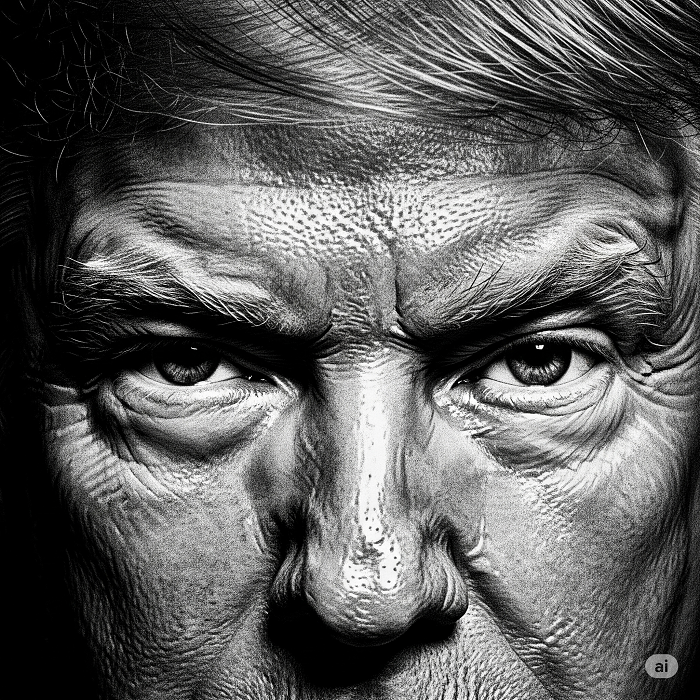 ILUSTRASI PRESIDEN AMERIKA SERIKAT DONALD TRUMP