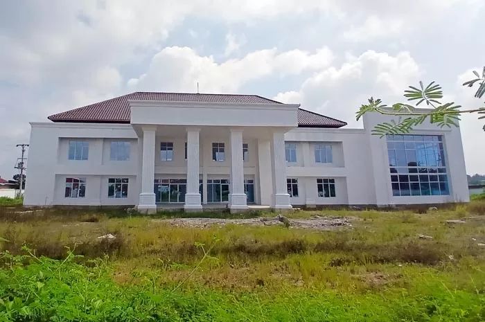 SEGERA DILANJUTKAN : Gedung Kejaksaan Blora tahun ini akan dilanjutkan lagi pembangunannya,