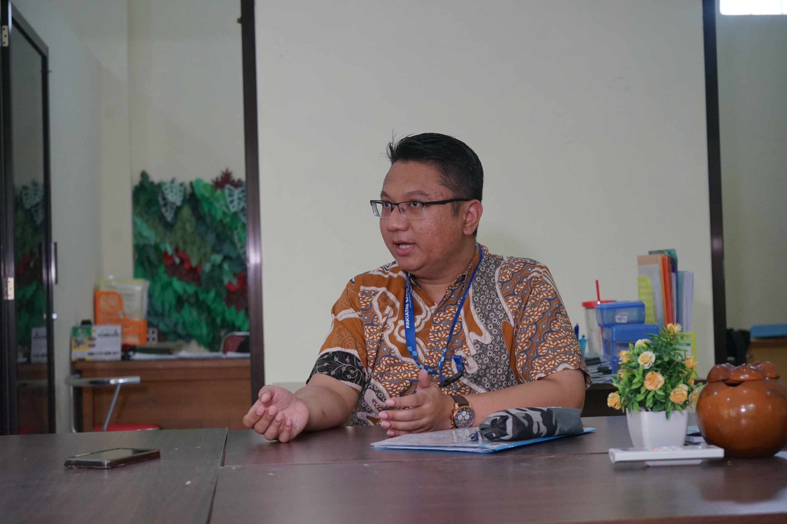 Kaprodi Ilmu Lingkungan Unigoro, Oktavianus Cahya Anggara, ST., M.Sc.