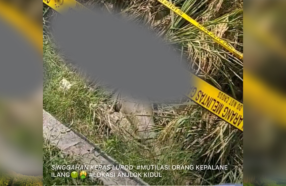 Salah satu narasi yang tidak bertanggungjawab perihal kebenaran informasi.