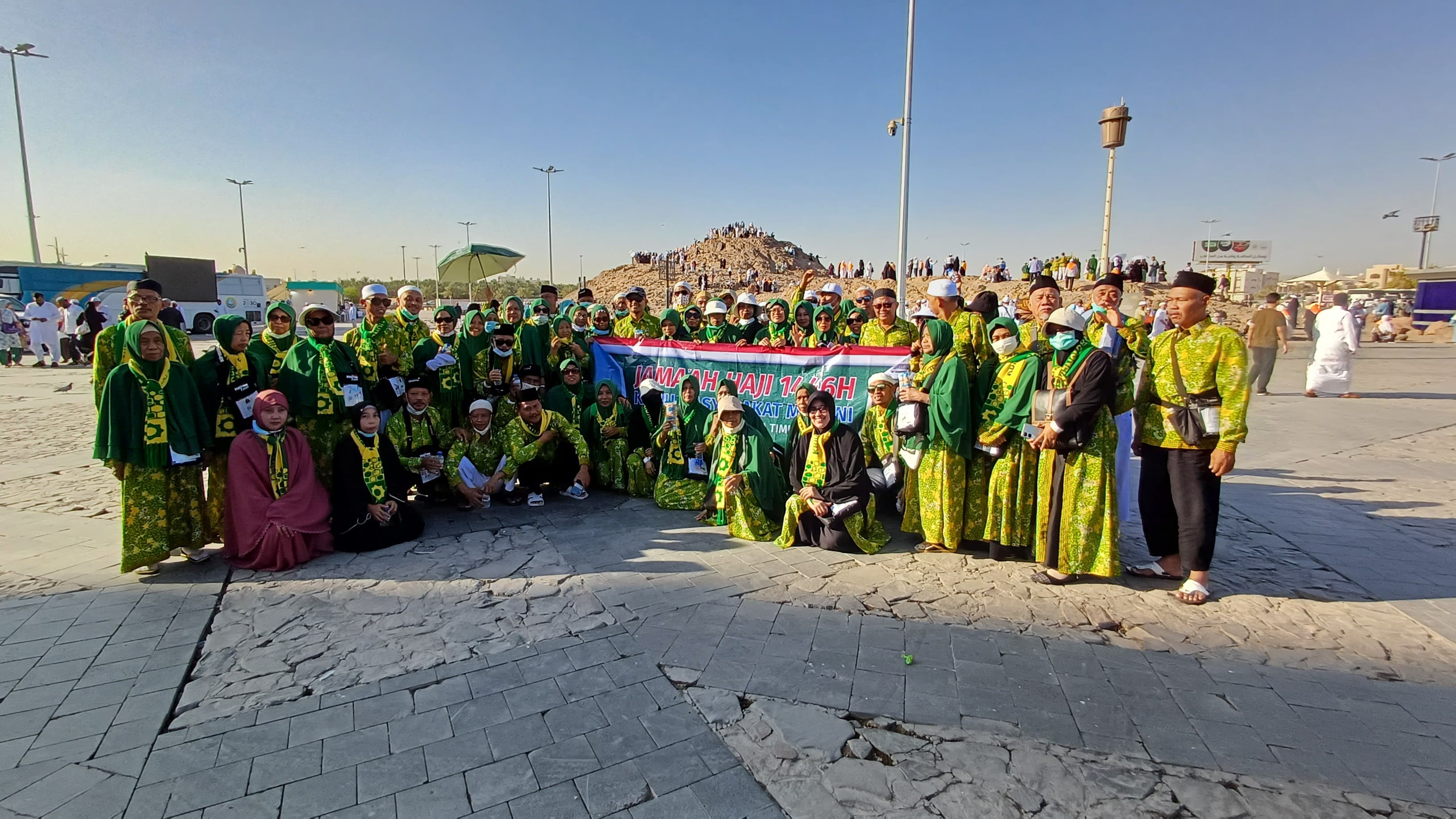 Jemaah Haji gelombang I telah kembali ke tanah air.
