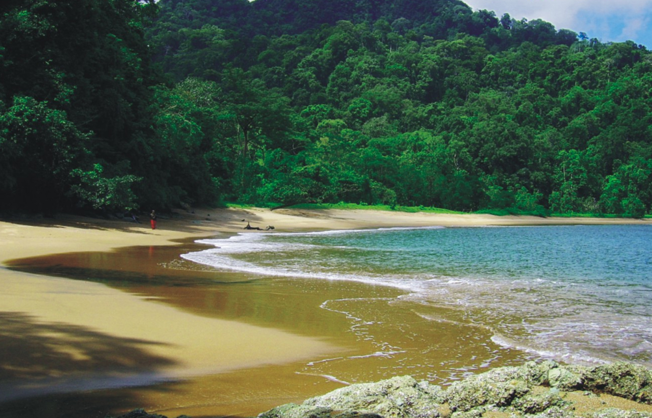 INDAH DAN ALAMI : Pantai Permisan tempat favorit mendirikan camp bagi pengunjung Taman Nasional Meru Betiri (TNMB).