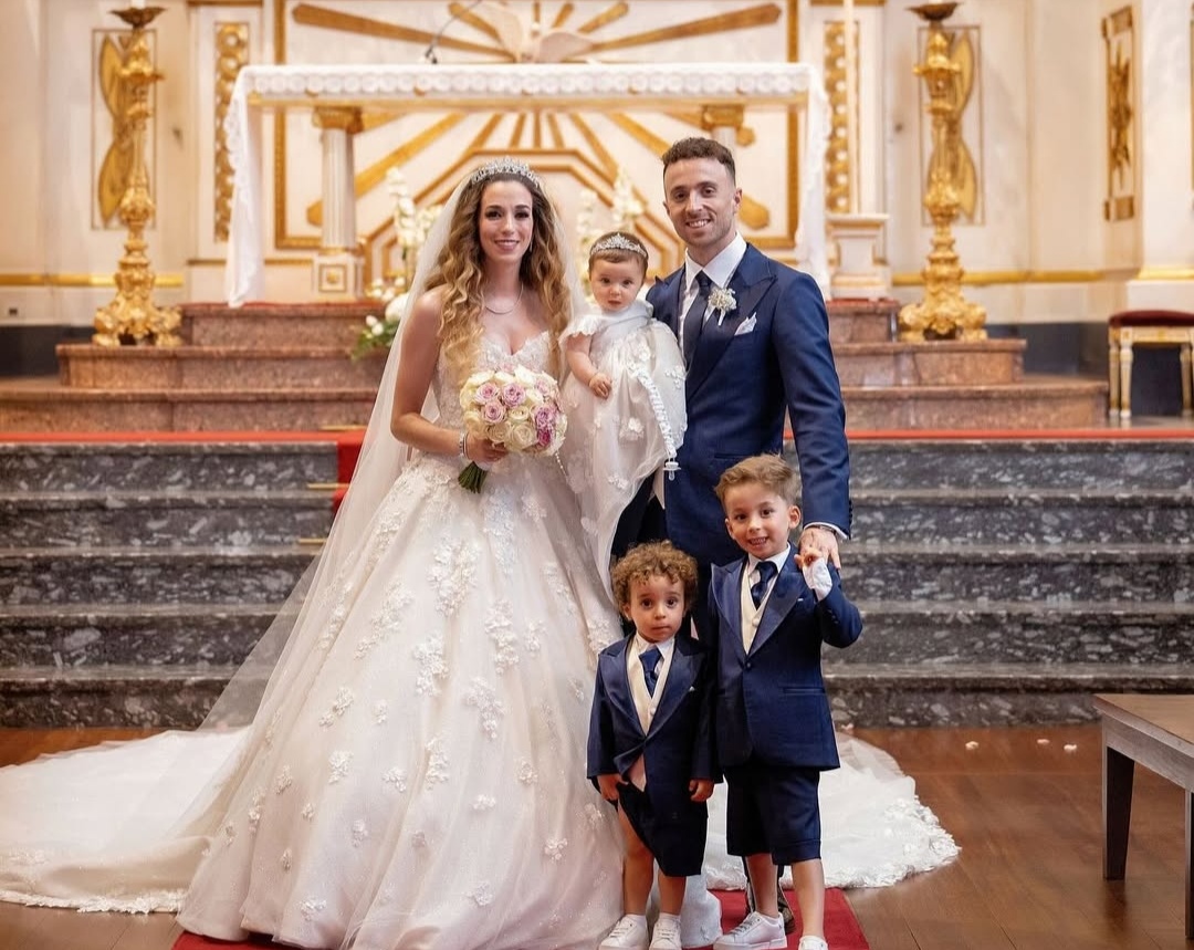 Momen indah pernikahan Diego Jota bersama Rute Cardoso sepuluh hari yang lalu dibagikan melalui akun Instagramnya.